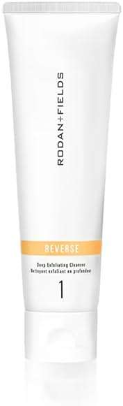 Rodan + Fields Reverse Deep Exfoliating Facial Cleanser with Glycolic Acid & AHAs | Daily AHA Exfoliating Face Wash for Pore Refining & Smoother Skin Texture | 125 mL - Image 1