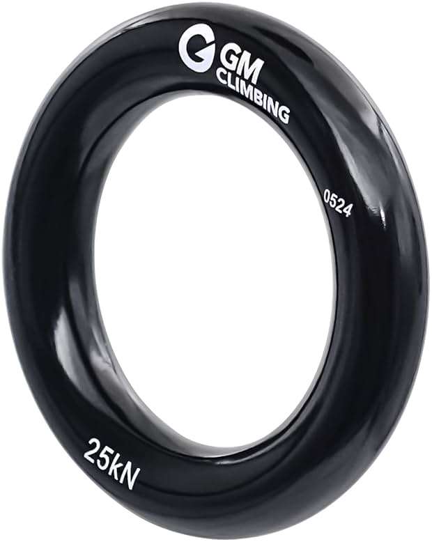 GM CLIMBING Rappel Ring 25kN for Rock Climbing Arborist Rescue Slackline Hammock - Image 8