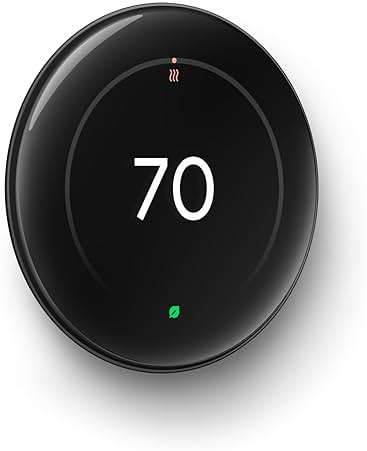 Google Nest Learning Thermostat (4th gen) + Nest Temperature Sensor (2nd gen) - Obsidian - Image 2