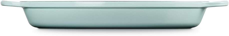 Le Creuset Enameled Cast Iron Signature Oval Baker, 3qt. Sea Salt - Image 4
