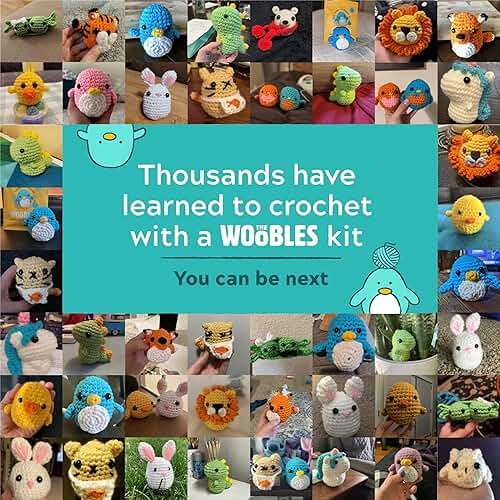 The Woobles Beginners Crochet Kit with Easy Peasy Yarn as seen on Shark Tank - with Step-by-Step Video Tutorials - Harry Potter - Image 7