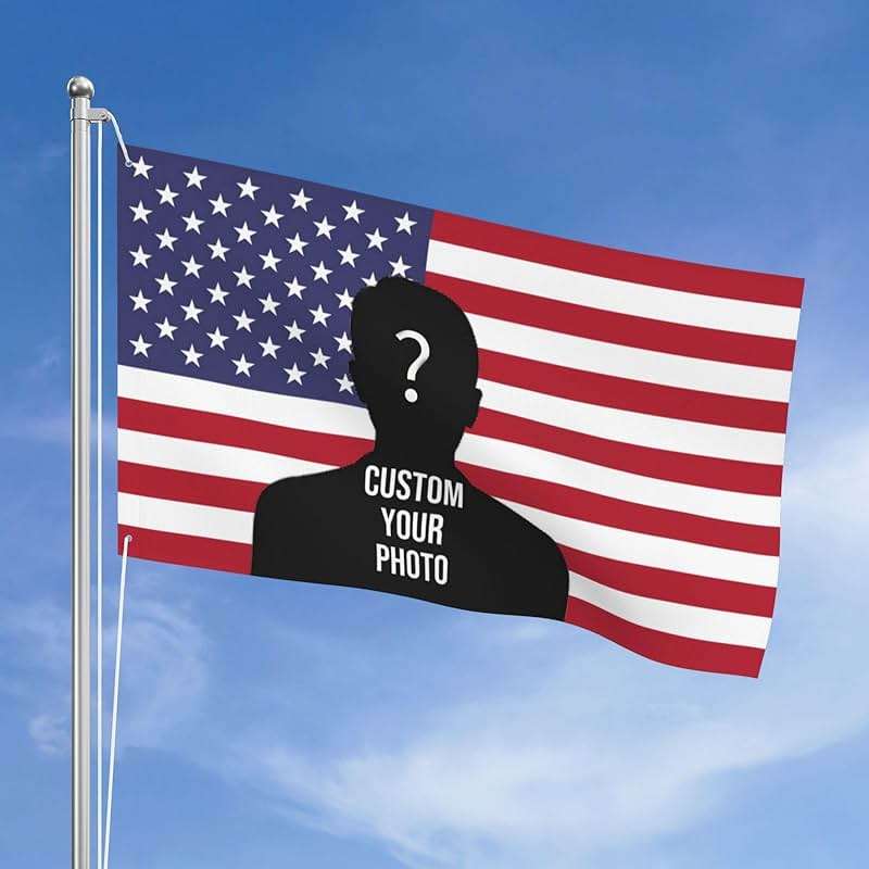 Custom Flag 3x5 Ft Personalized Add Photo To American Flag Customized Room Dorm For Wall Flags Garden Decoration Outdoor Banner - Image 5