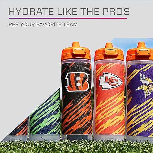 Gatorade Gx NFL Non-Slip Squeeze Bottles, 30 fl oz, Gx Hydration System - Image 2