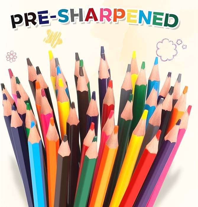 YEGEER 528 Count Colored Pencils Bulk, 12 Assorted Colors, 44 Packs Pre-sharpened Coloring Pencils Set for Kids and Adult, Teachers Essential Classroom Prizes, Back to School Supplies (528) - Image 5