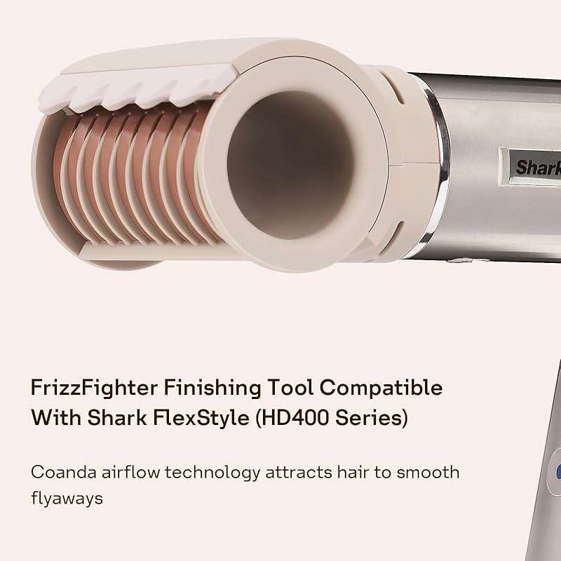 FrizzFighter Finishing Tool for Shark XSKHD4PA FlexStyle, Attachment for FlexStyle Styling System - Image 3
