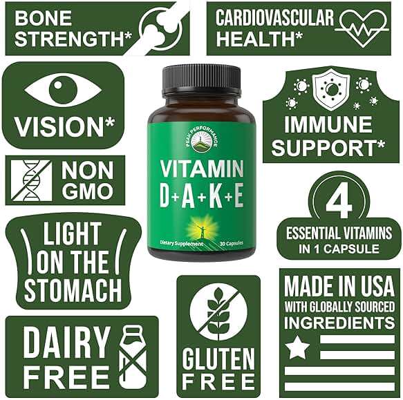 Peak Performance Vitamins D 5,000 iu + A + K + E All in 1 Easy to Swallow Vegan Capsule. ADK Vitamin Supplement with E D3 K2. Essential Vitamins for Mood, Immune, Bone, Vision, Heart - Image 7