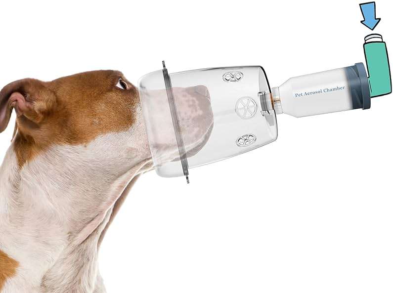 WhaleSing Canine Aerosol Chamber Inhaler Spacer for Cats, Dogs, Horse and Other Wildlife (L- Large Dogs) - Image 1
