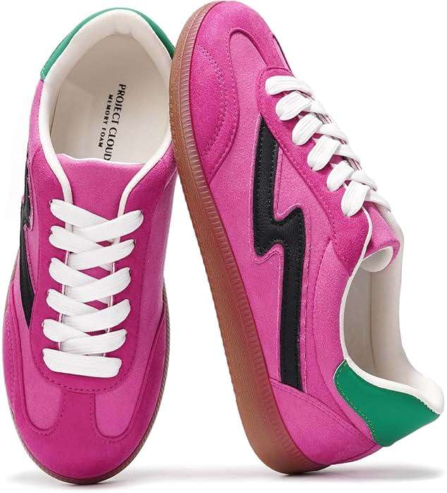 Project Cloud Fashion Sneakers for Women 2026 - Lace-Up Shoes Trendy Women Sneakers with Memory Foam Insole Women's Fashion Sneakers Non-Slip Womens Shoes (Irita) - Image 1