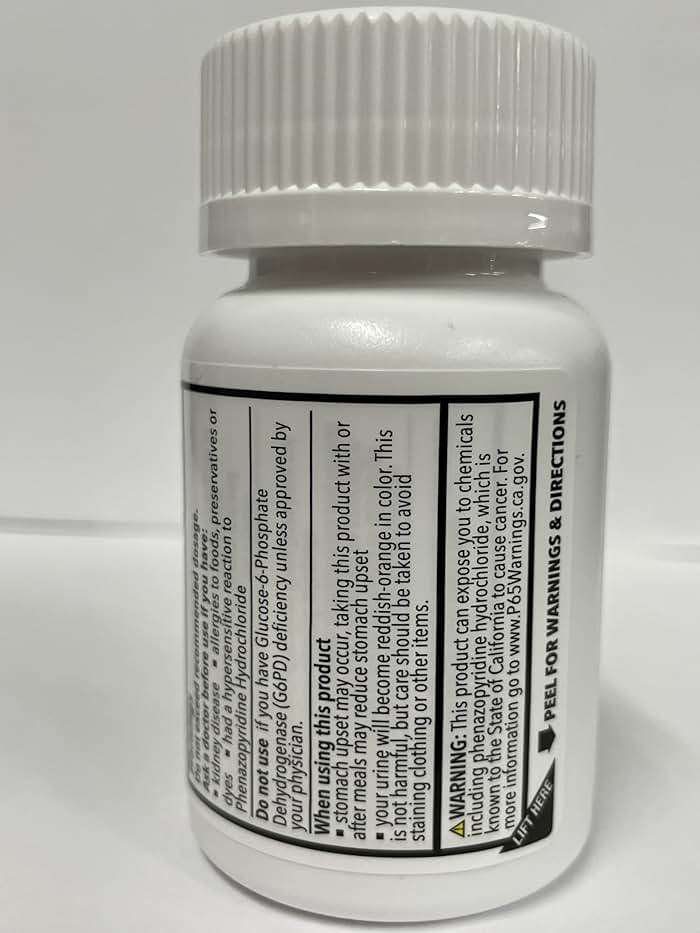 Puregen Labs Urinary Pain Relief | Phenazopyridine HCl 99.5mg Tablets | Maximum Strength OTC for Fast Relief of UTI Pain, Burning and Bladder discomfort – 72 Count Tablets - Image 8