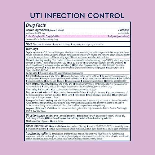 Uqora UTI Emergency Kit - Comes with 2 Urinary Tract Infection Test Strips, 12 UTI Pain Relief Tablets & 12 Infection Control Tablets - Urinary Tract Support - Maximum Strength - Image 2