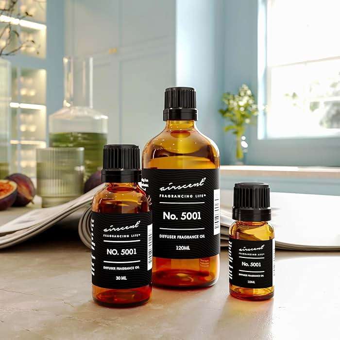 AirScent Bac. Rouge Inspired Diffuser Oil - Perfume Dupe - Premium Fragrance Oil No. 5001 for Ultrasonic and Waterless Diffusers and Crafting - 30 mL, 1 fl oz Glass Dropper Bottle - Image 4
