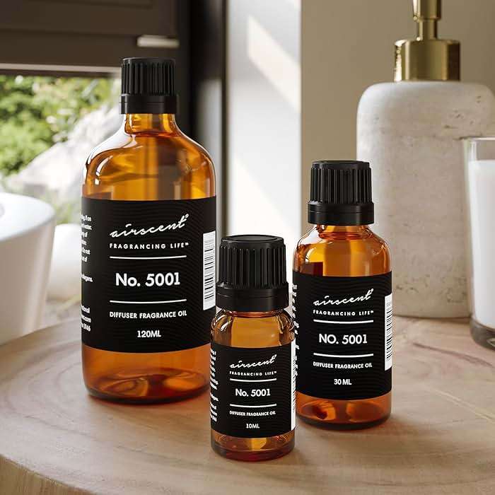 AirScent Bac. Rouge Inspired Diffuser Oil - Perfume Dupe - Premium Fragrance Oil No. 5001 for Ultrasonic and Waterless Diffusers and Crafting - 30 mL, 1 fl oz Glass Dropper Bottle - Image 5