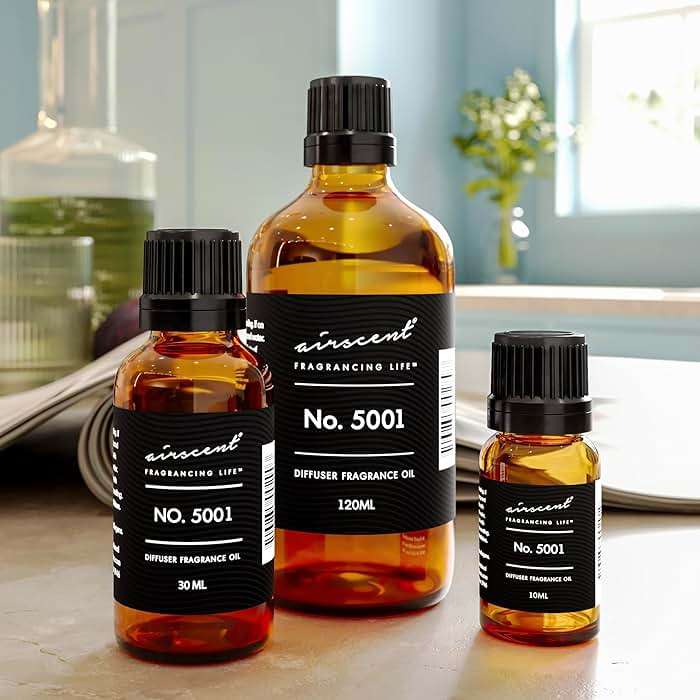 AirScent Bac. Rouge Inspired Diffuser Oil - Perfume Dupe - Premium Fragrance Oil No. 5001 for Ultrasonic and Waterless Diffusers and Crafting - 30 mL, 1 fl oz Glass Dropper Bottle - Image 7