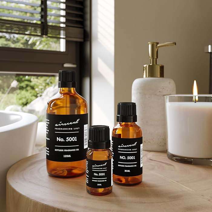 AirScent Bac. Rouge Inspired Diffuser Oil - Perfume Dupe - Premium Fragrance Oil No. 5001 for Ultrasonic and Waterless Diffusers and Crafting - 30 mL, 1 fl oz Glass Dropper Bottle - Image 8