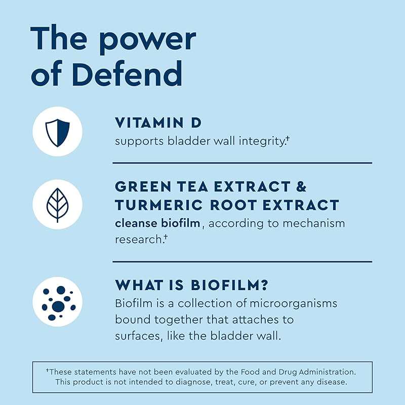 Uqora Complete Regimen with Flush, Defend & Promote - Urinary Tract Support with D-Mannose, Vitamin C, Green Tea Extract, Probiotics & More - Comprehensive Bladder Health Support* - 3-Part Bundle - Image 5