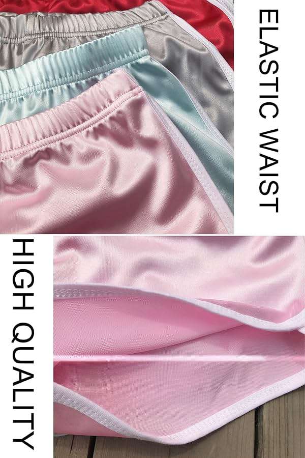 Women Sexy High Waist Elastic Athletic Shorts for Running Yoga - Image 6
