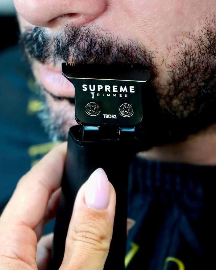 Supreme Trimmer T Shaper - Quiet Cordless Beard & Hair Trimmer for Men | 120 Min Runtime, Low Noise, Zero-Gap DLC Blade | Ideal for Sensitive Skin, Kids & Elderly | ST5206 - Image 7