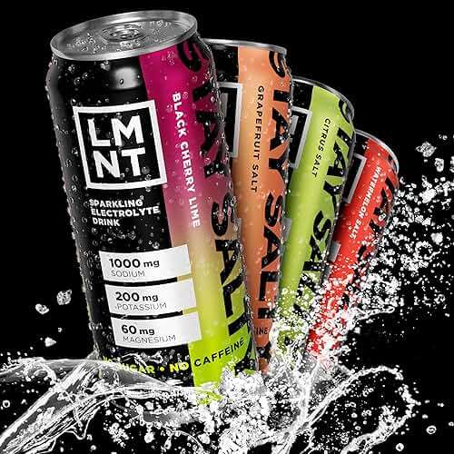 LMNT Sparkling Electrolyte Drink - Variety Pack | 12-Count - Image 5