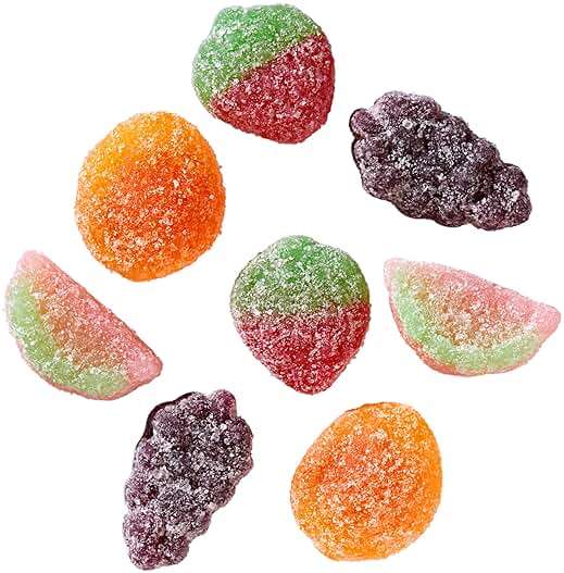 SOUR PATCH KIDS Fruits Mix Soft & Chewy Gummy Candy, Share Size, 11.03 oz - Image 4