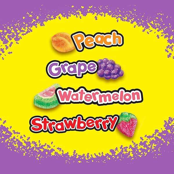SOUR PATCH KIDS Fruits Mix Soft & Chewy Gummy Candy, Share Size, 11.03 oz - Image 5