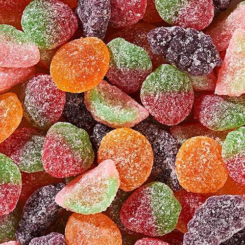 SOUR PATCH KIDS Fruits Mix Soft & Chewy Gummy Candy, Share Size, 11.03 oz - Image 6