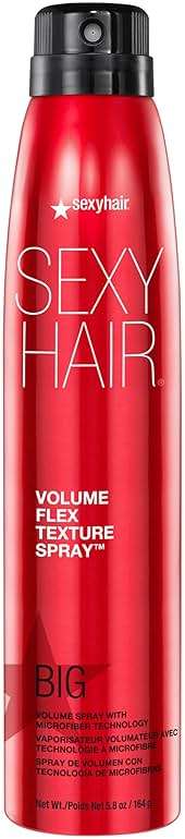 SexyHair Big Volume Flex Texture Spray with Microfiber Technology | Builds Flexible Fullness | Provides Volume Up to 2x - Image 1