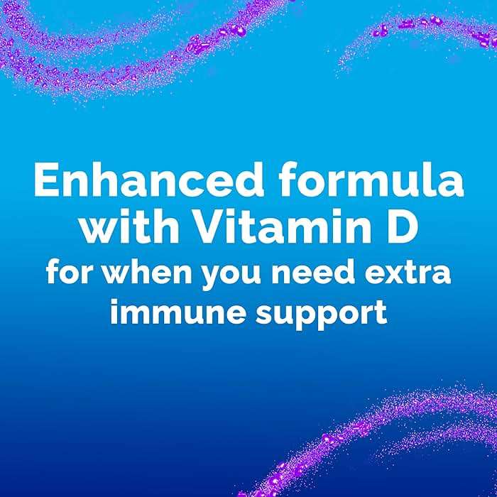 Emergen-C Immune Plus Crystals, On-the-Go Immune Support Supplement with Vitamin C, Vitamin D, B Vitamins, Zinc and Manganese, Berry Lemonade - 28 Stick Packs - Image 4