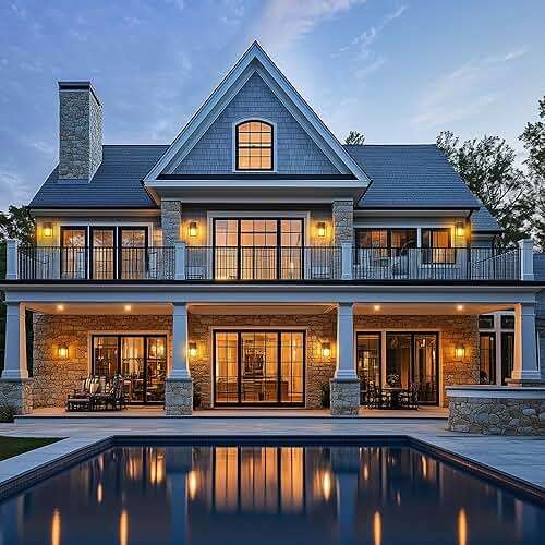 Outdoor Light Fixture Wall Mount, LED Exterior lighting fixtures for Outside, Front Porch Lights, Waterproof Wall Sconce Lantern Lamp, Black Coach Lights for House, Patio, Garage, Doorway, Entryway - Image 8