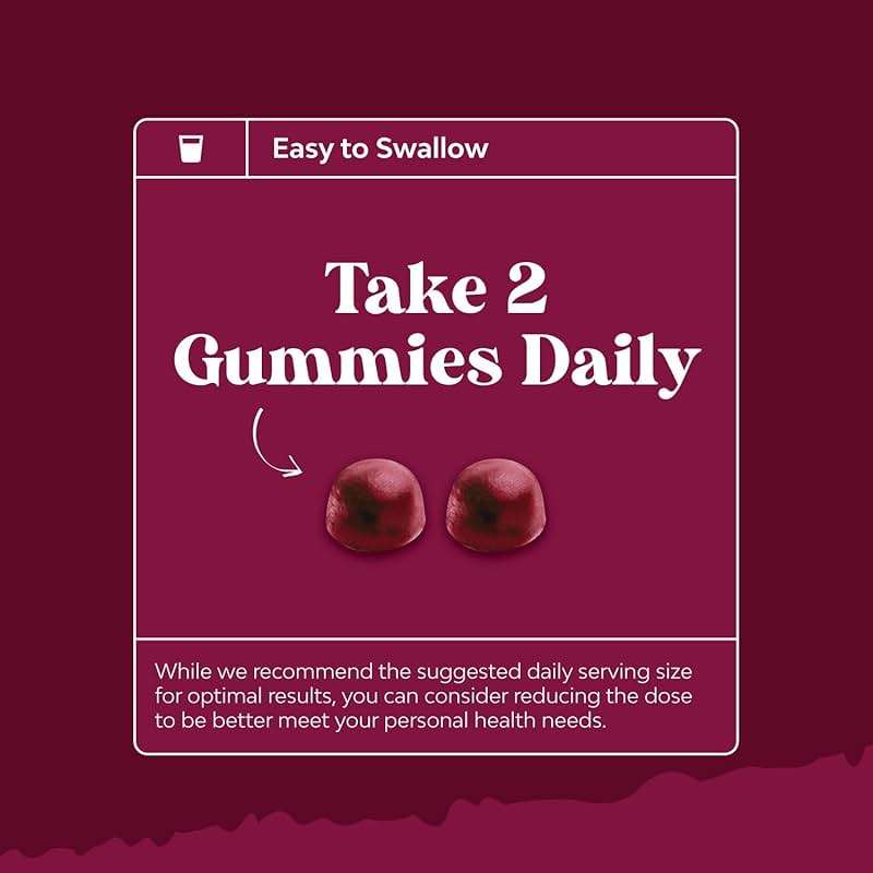 Flow Boosting Beet Root Gummies - Invigorating Beet Gummies for Adults Nitric Oxide Energy & Heart Health Support with Grapeseed Pomegranate & Vitamin B12 - Vegan Non-GMO & Gluten Free - 60 Count - Image 7