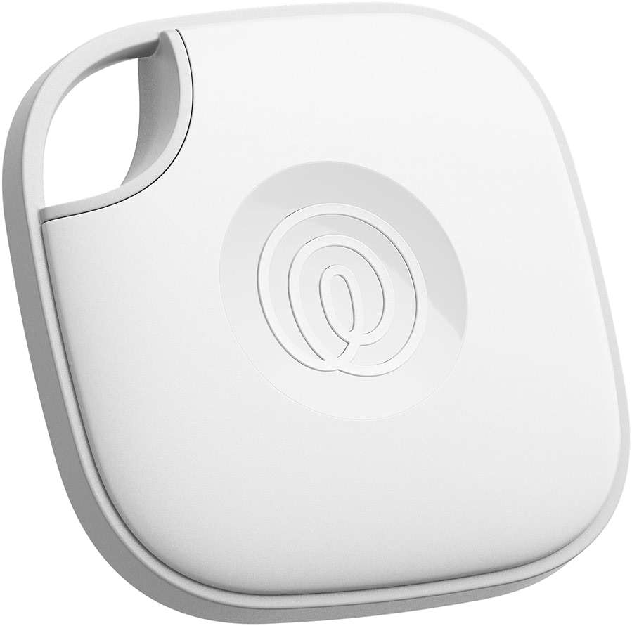 The Life360 Bluetooth Tracker Tile, Keys Finder and Item Locator for Keys, Bags and More. Phone Finder. Both iOS and Android Compatible. 1-Pack (White) - Image 1