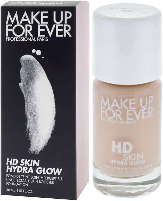 HD Skin Hydra Glow - 1N06 Porcelain by Make Up For Ever for Women - 1 oz Foundation - Image 4