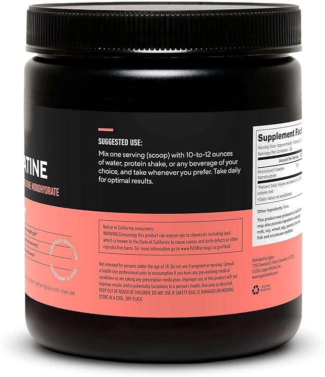 LEGION Micronized Creatine Monohydrate Supplement - Clean Creatine Powder for Muscle Gain & Post Workout Recovery - Micronized Creatine Supplement for Maximum Absorption (60 Servings, Unflavored) - Image 4
