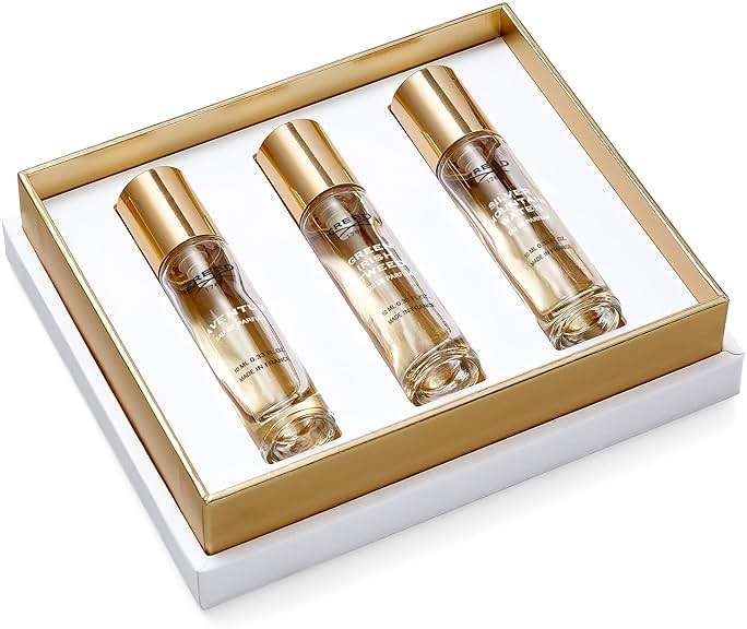 House of Creed Men's Holiday Gift Coffret Set, Features 3 Signature Cologne Scents of Aventus, Green Irish Tweed, & Silver Mountain Water, 3 x 10ml - Image 2