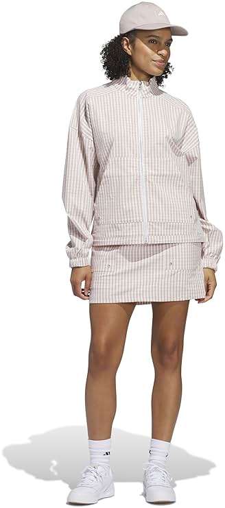 adidas Women's Ultimate365 Gingham Jacket - Image 2