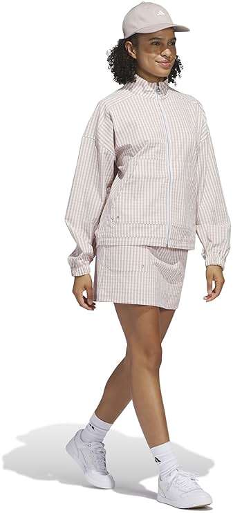 adidas Women's Ultimate365 Gingham Jacket - Image 3