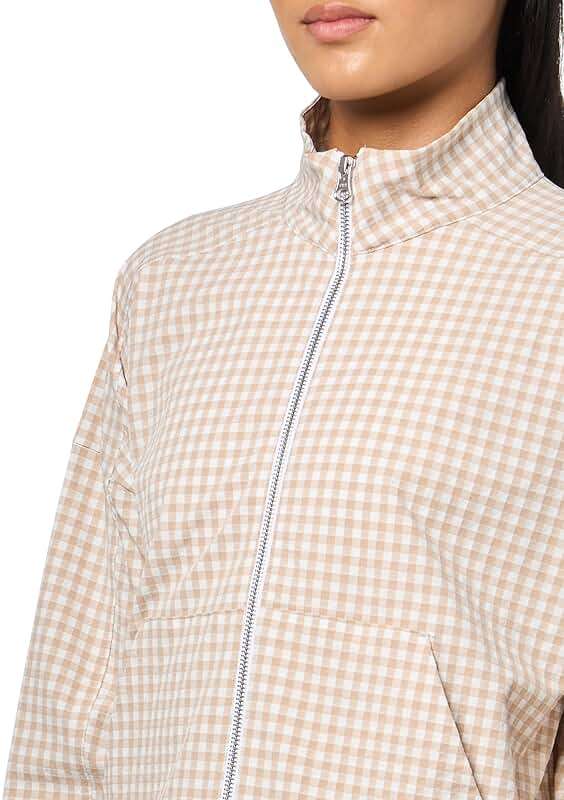 adidas Women's Ultimate365 Gingham Jacket - Image 5