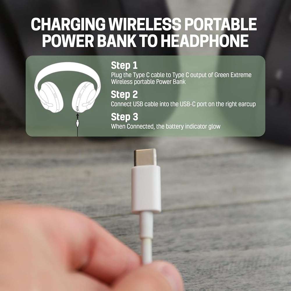 Bose New Ultra Open Earbuds with Immersive Audio, Open Ear Wireless Clip on Earbuds for Comfort, OpenAudio for Awareness, Up to 48 Hours of Battery Life with Green Extreme Portable Charger - Image 7