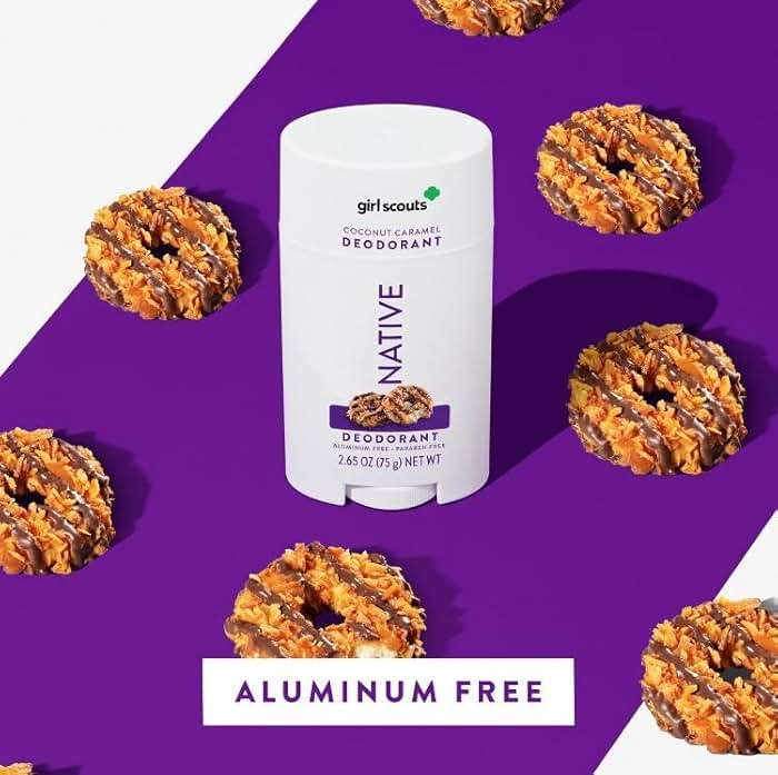 Native Limited Edition Girl Scout Coconut Caramel Cookie Deodorant - 2.65oz, 1 Count (Pack of 1) - Image 3