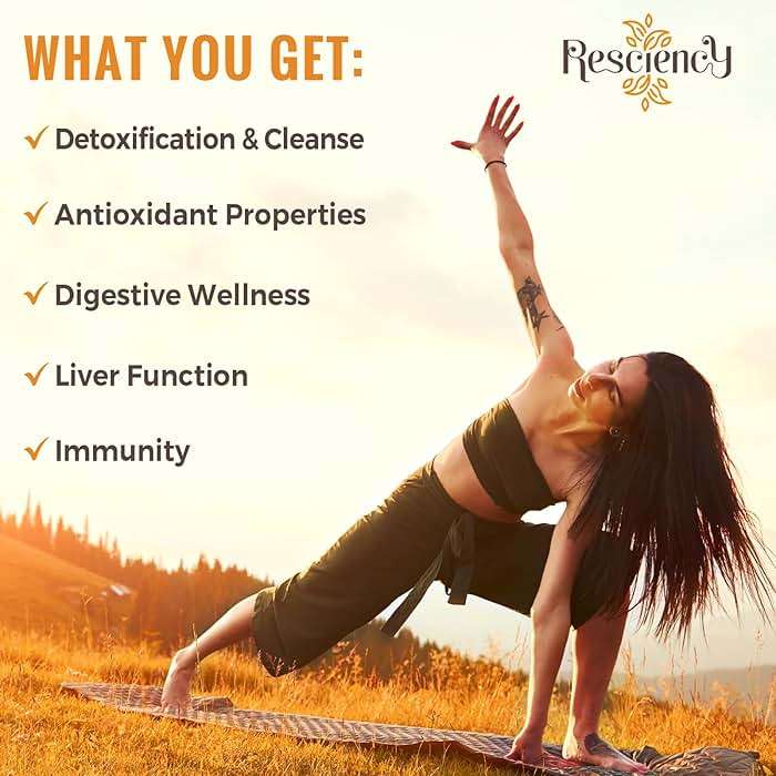 Resciency Detox Binder Supplement – Activated Charcoal, Zeolite, Bentonite Clay, Milk Thistle, Proprietary Blends - Liver & Gut, Max Absorption, 90 Vegan Capsules - Image 4