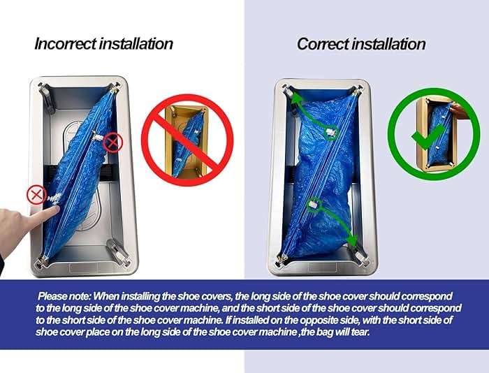 Automatic Shoe Cover Dispenser Shoe Cover Machine for Indoors Reusable,Booties Portable Dispenser 100pcs Plastic Shoe Covers,Disposable Boot Cover Fits One Size, Gifts for Mom Grandma Women - Image 5