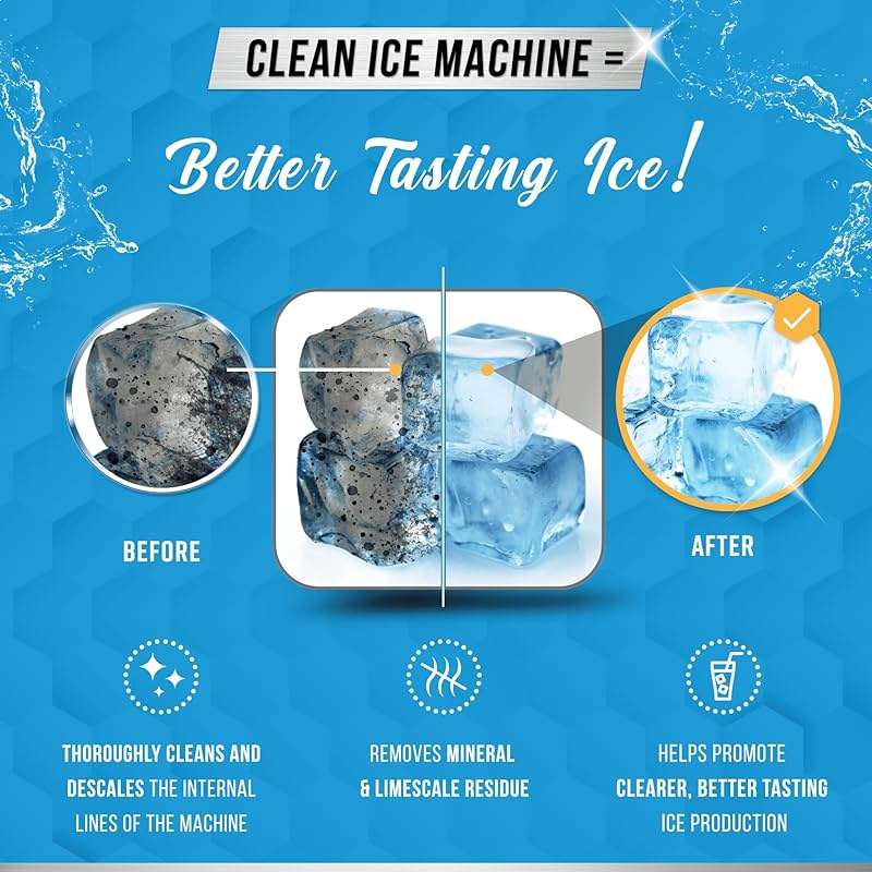 ACTIVE Mold Stain Remover and Ice Machine Cleaner - Includes 7oz Mold Stain Remover Gel and 32oz Ice Maker Cleaning Solution - Image 9