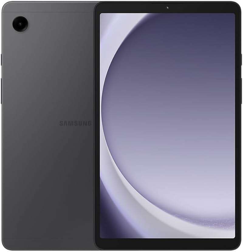 SAMSUNG Galaxy Tab A9 4G LTE (64GB, 4GB, Cellular) 8.7" Android Tab, Octacore (6nm), Dual Speakers (International Model) X115 (w/15W Fast Charger, Graphite) - Image 1