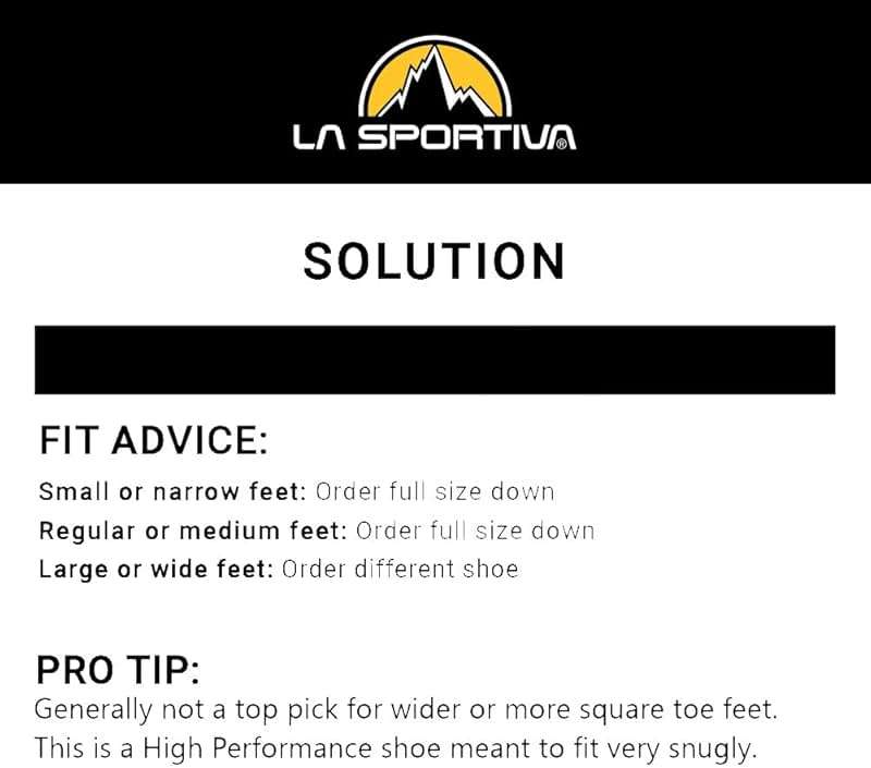 La Sportiva Mens Solution Rock Climbing Shoe - Image 2