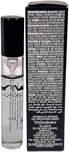 YVES SAINT LAURENT YSL Men MYSLF SPRAY Perfume MINI SMALL TRAVEL SIZE 3 ml / 0.1 Fl oz, Black - Image 3