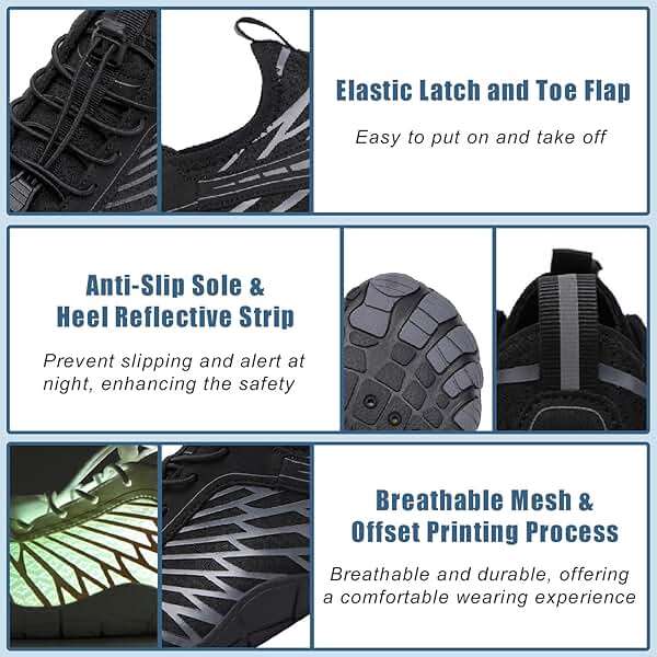 Hike Barefoot Shoes for Women & Men, Pro Hiking & Walking Shoes with Wide Toe Box, Non-Slip, Lightweight & Breathable - Image 4