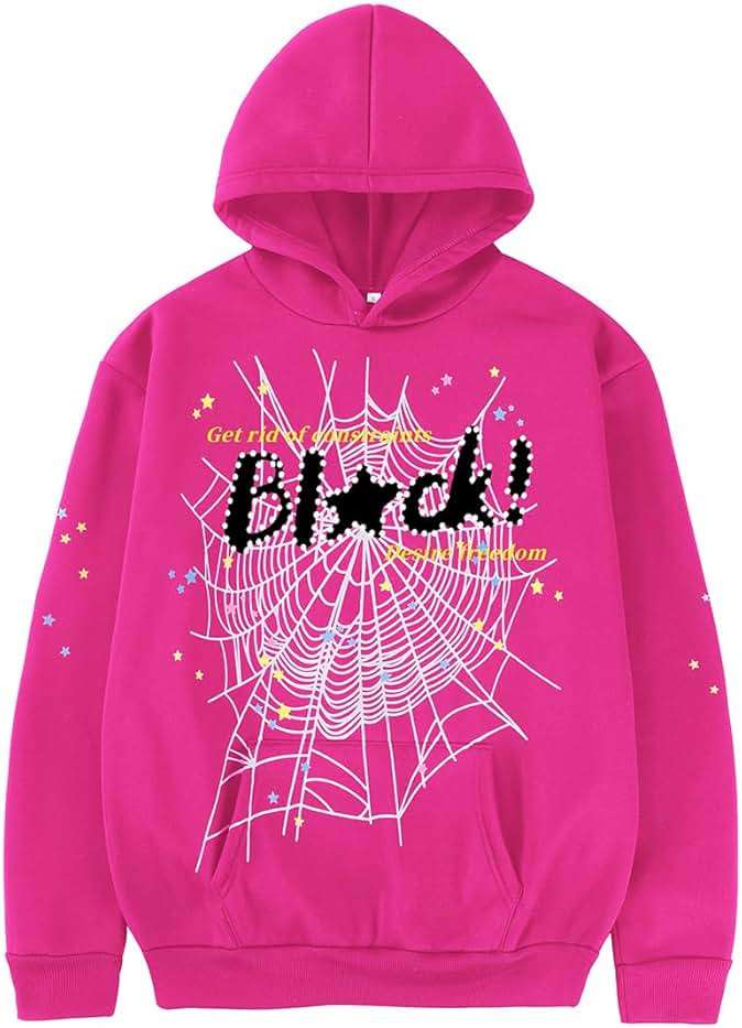 EMILYLE Unisex Hoodie Y2k Cobweb Spider Hoodie Graphic Sweatshirt Novelty Gift - Image 1