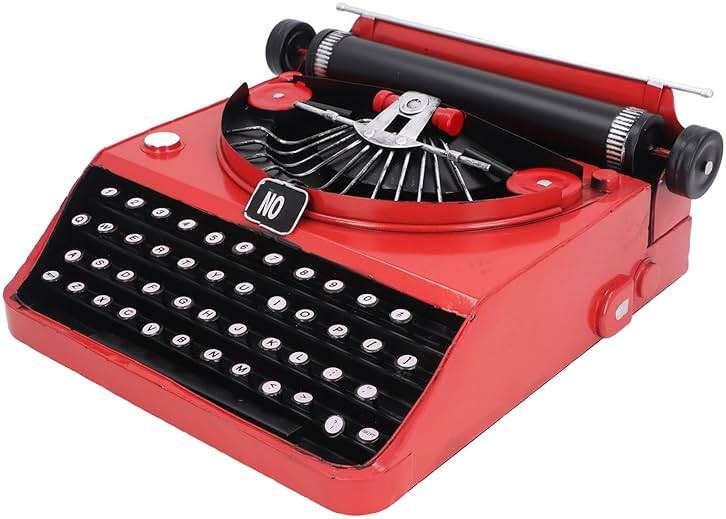 Model - Classic Retro Model, Cannot Typing, Metal Retro Decor, Stress Relief for Women Men, Home Decoration, is A Model - Image 1