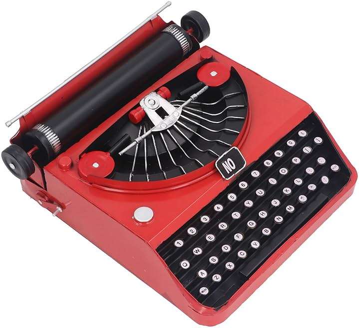 Model - Classic Retro Model, Cannot Typing, Metal Retro Decor, Stress Relief for Women Men, Home Decoration, is A Model - Image 5