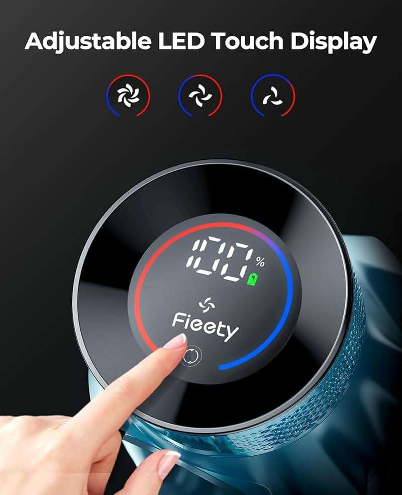 Cordless Vacuum Cleaner 550W/45Kpa, Stick Vacuum Cleaners 60 Mins Max Runtime with Charging Dock, Self-Standing Handheld Vacuum with Touch Display, 6-in-1 Vacuum Cleaner for Carpet/Hard Floor/Pet Hair - Image 5
