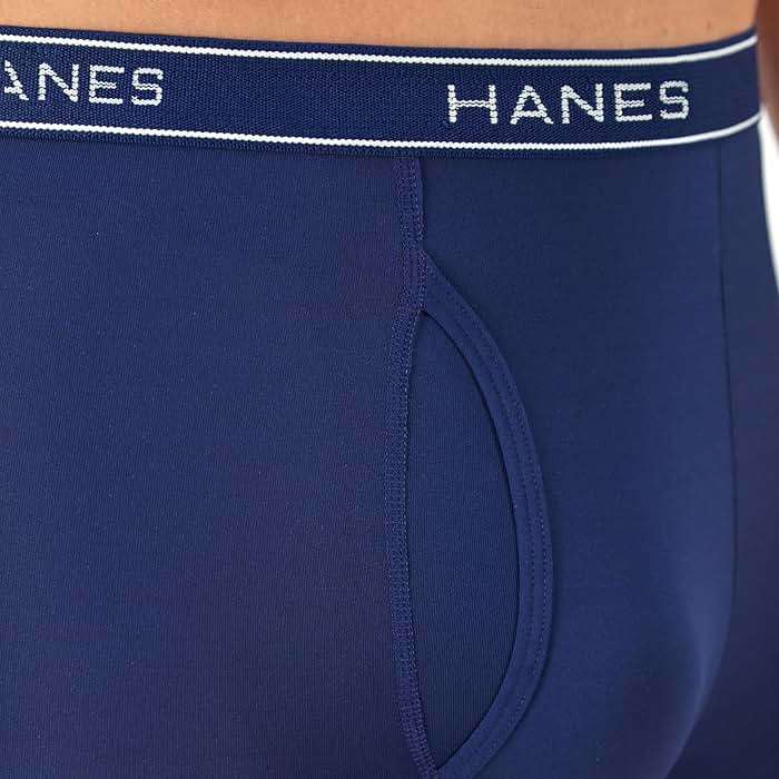 Hanes Men's Underwear Boxer Brief Pack, Performance Stretch Underwear, Moisture-wicking Boxer Briefs for Men, 6-pack - Image 5